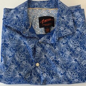 Egara Modern Fit stretch Button Down Shirt - Men’s Large